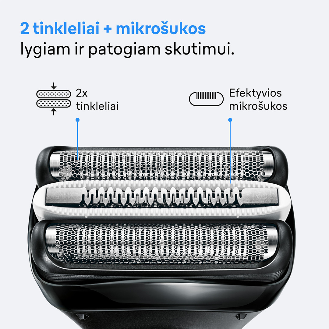 Braun Series 3+, grey - Shaver