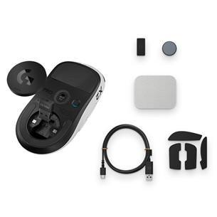 Logitech Pro X2 Superstrike, black - Wireless mouse