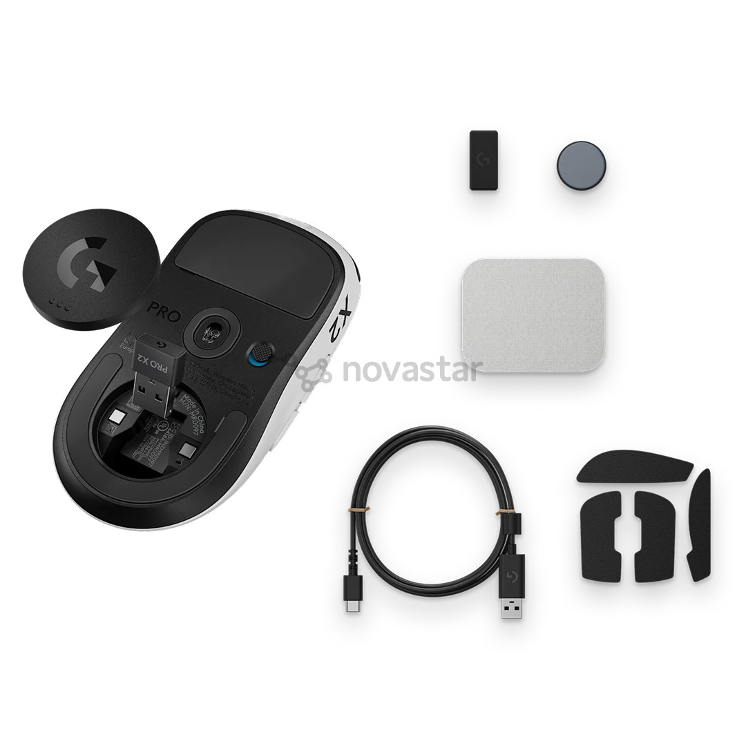 Logitech Pro X2 Superstrike, black - Wireless mouse