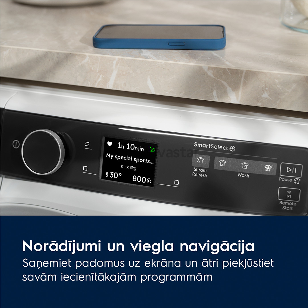 Electrolux 900 Series PerfectCare, 11 кг, глубина 63.6 см, 1600 об/мин - Стиральная машина с передней загрузкой