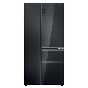 Haier S+ 4D 7, No Frost, 601 L, aukštis 190 cm, juodas - SBS Šaldytuvas HSPR79F19DNGG