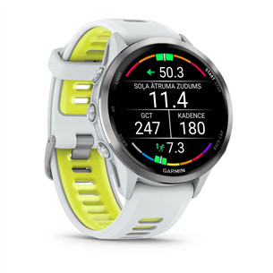Garmin Forerunner 970, baltas/geltonas - Sportinis laikrodis