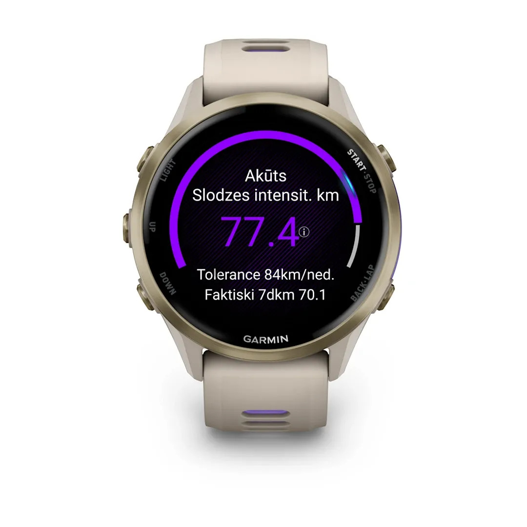 Garmin Forerunner 970, pilkas/violetinis - Sportinis laikrodis