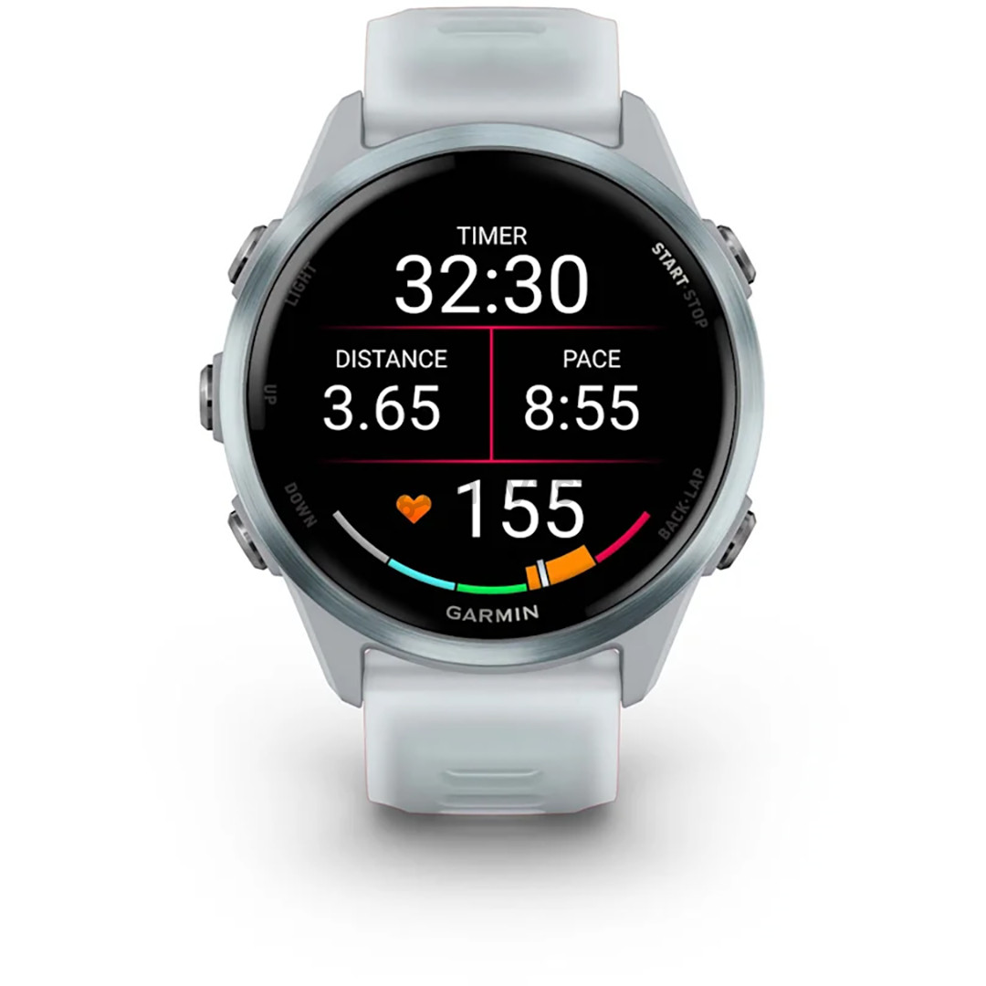 Garmin Forerunner 570, 42mm, baltas/šviesiai mėlynas - Sportinis laikrodis