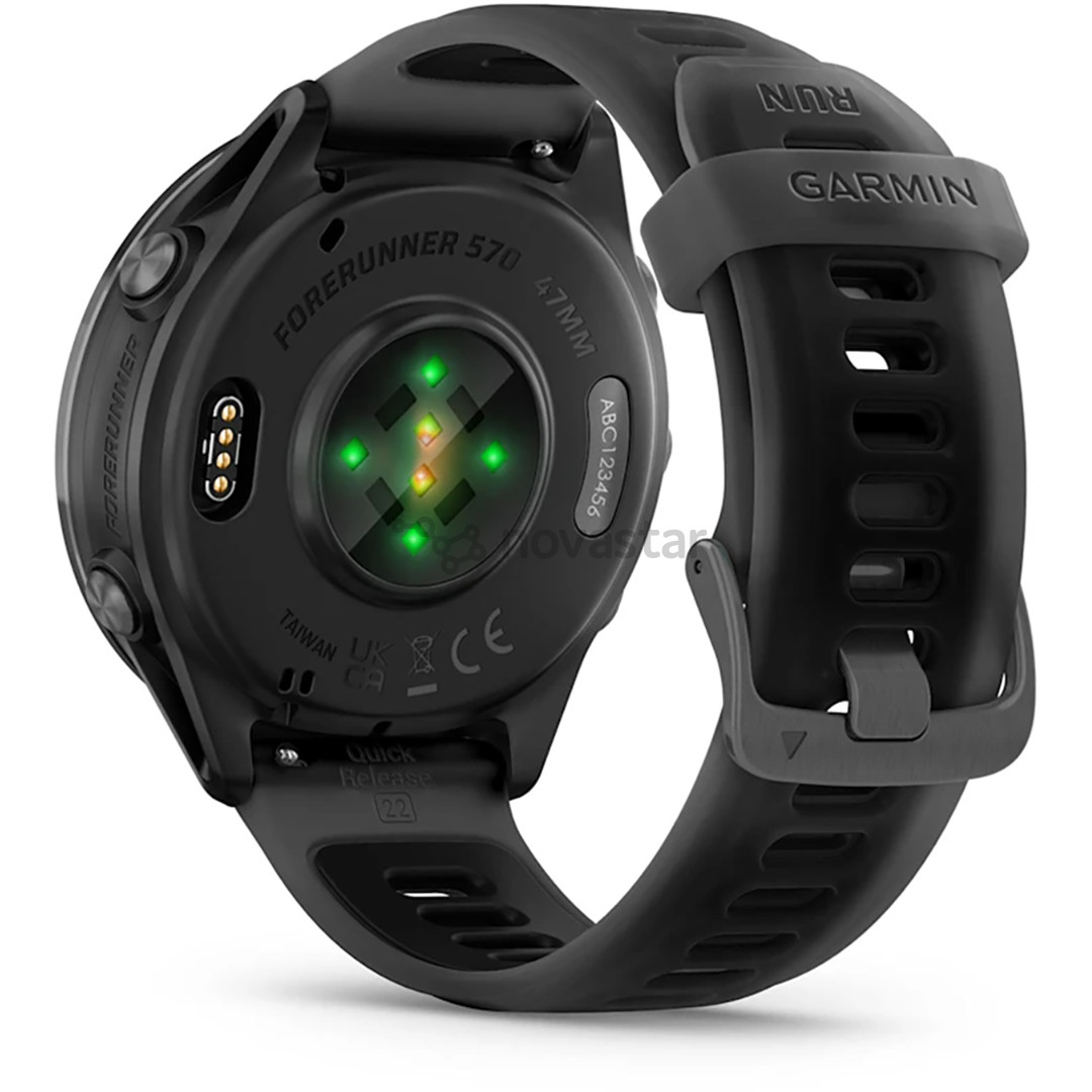 Garmin Forerunner 570, 47mm, juodas - Sportinis laikrodis