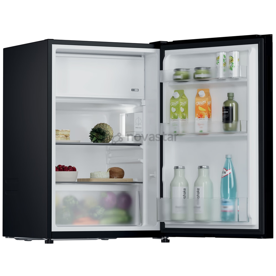 Candy City Mini Fridge 300, 114 L, aukštis 85 cm, juodas - Šaldytuvas