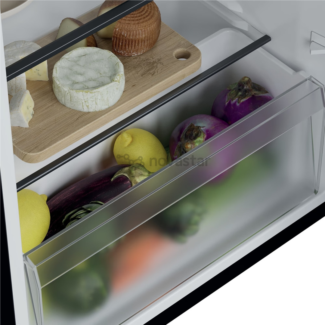 Candy City Mini Fridge 300, 114 L, aukštis 85 cm, juodas - Šaldytuvas