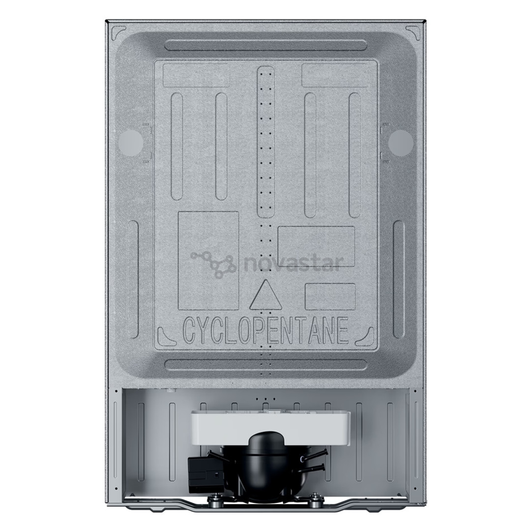 Candy City Mini Fridge 300, 114 л, высота 85 см, нерж. сталь - Холодильник