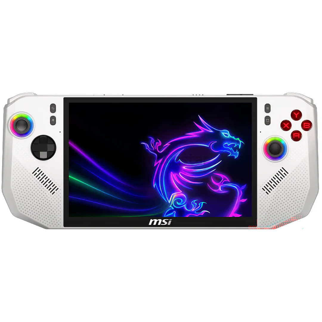 MSI Claw A8 BZ2EM, 8'', 120 Hz, FHD+, Z2 Extreme, 24 GB, 1 TB, balta - Nešiojama žaidimų konsolė