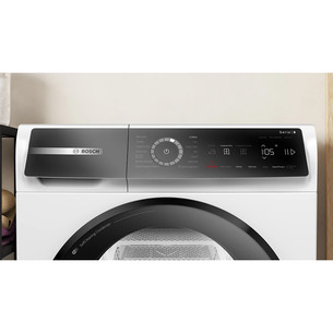 Bosch, Series 8, 9 kg, depth 61.3 cm - Clothes dryer