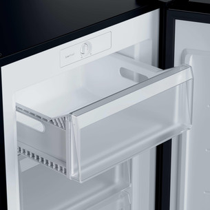 Candy City Mini Freezer 300, 90 L, aukštis 86 cm, juodas - Šaldiklis