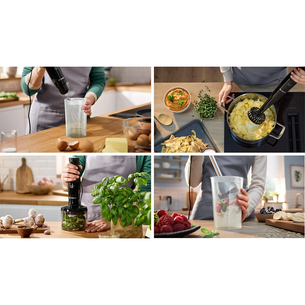 Bosch ErgoMaster, Series 4, 1000 W, black - Hand blender