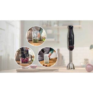 Bosch ErgoMaster, Series 4, 1000 W, black - Hand blender