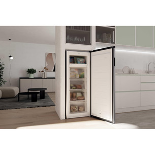 Candy Up Freezer 300, 169 L, aukštis 138 cm, pilkas - Šaldiklis