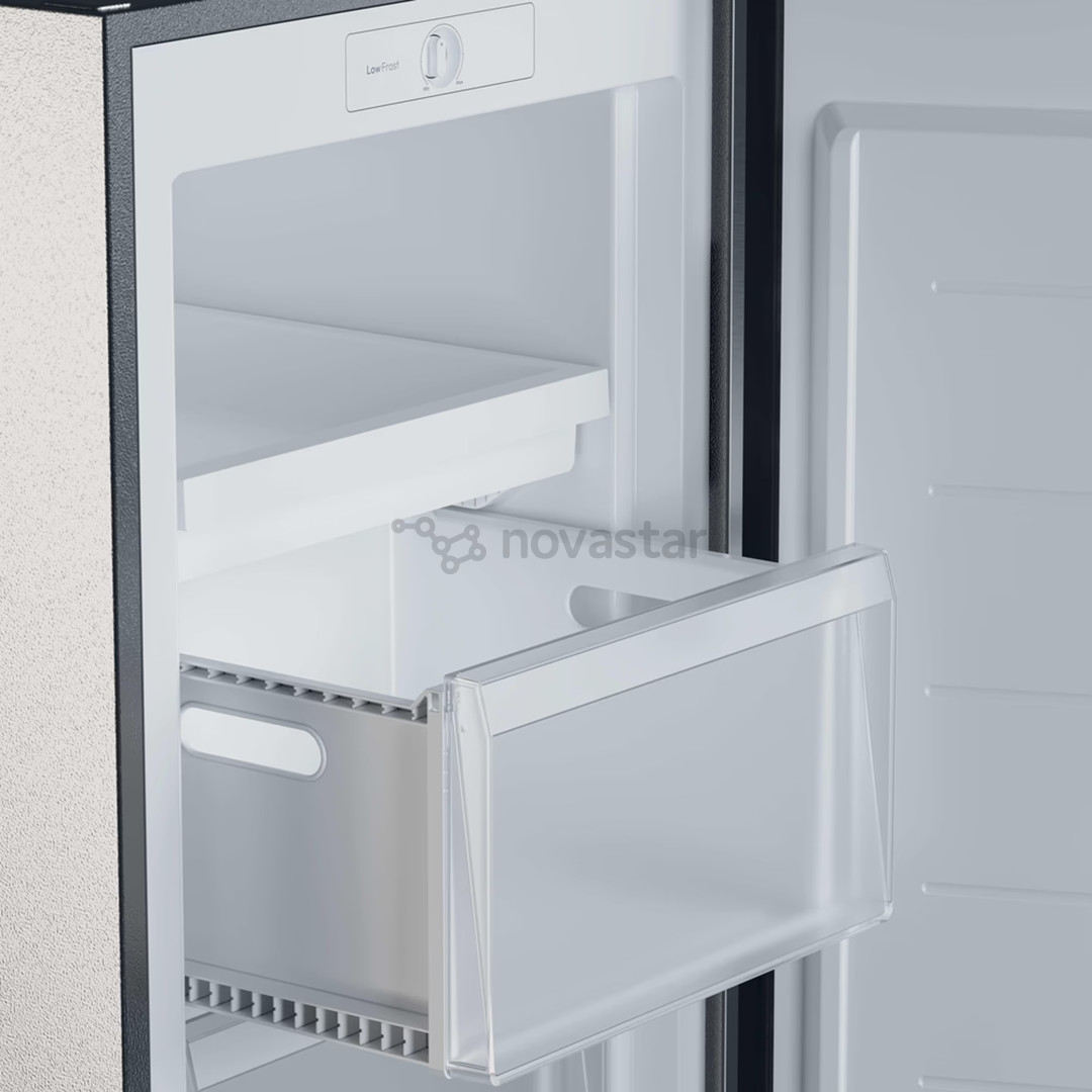 Candy Up Freezer 300, 169 L, aukštis 138 cm, pilkas - Šaldiklis