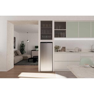 Candy Up Freezer 300, 169 L, aukštis 138 cm, pilkas - Šaldiklis