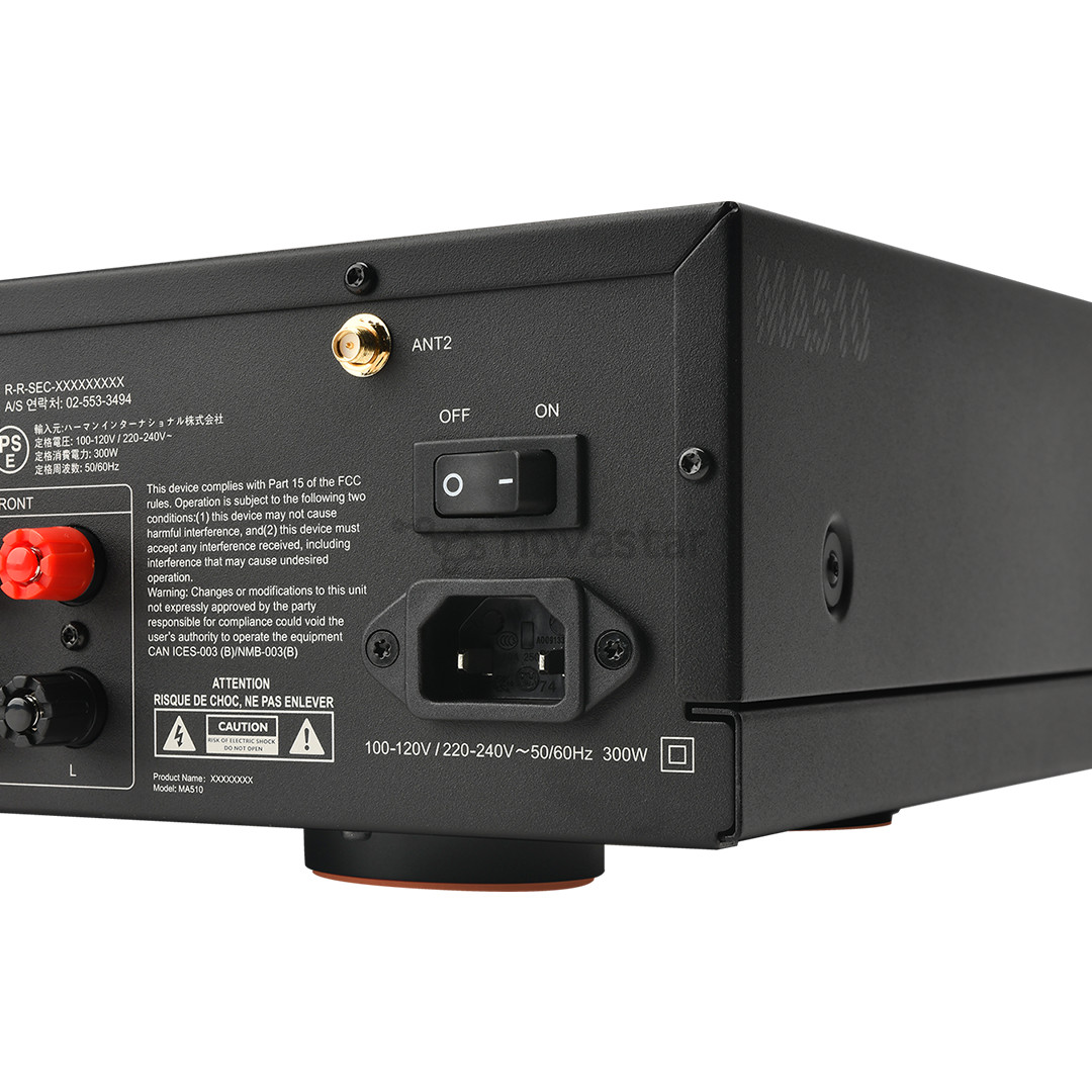 JBL MA510, 5.2, 8K, черный - Ресивер
