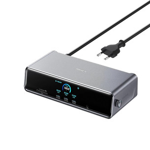 Anker Prime Triple Display, 140 W, pilka - Įkrovimo stotelė A83B33A1