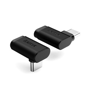 Hama 90°C USB-C Angled Adapter, juodas - Adapteris 00200359