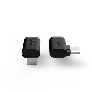 Hama 90°C USB-C Angled Adapter, juodas - Adapteris