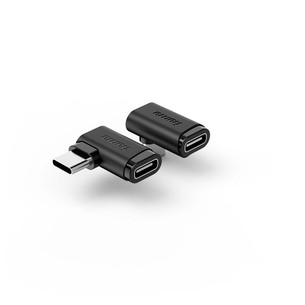 Hama 90°C USB-C Angled Adapter, juodas - Adapteris