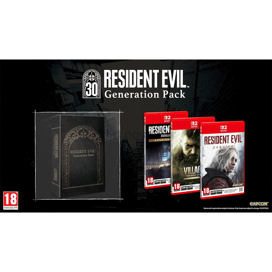 Resident Evil Generation Pack, Nintendo Switch 2 - Žaidimas