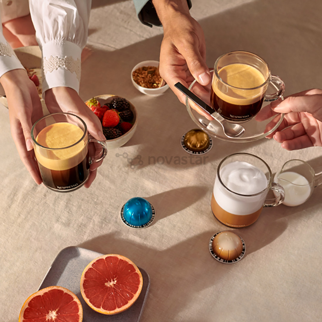 Krups Nespresso Vertuo Plus, matte black - Capsule coffee machine