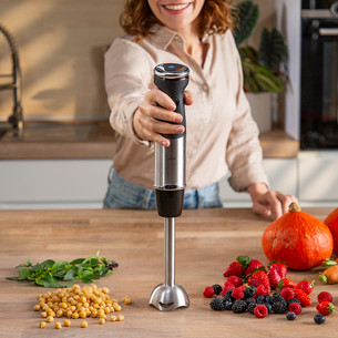 Tefal Quickchef+, 1000 W, juodas - Rankinis trintuvas