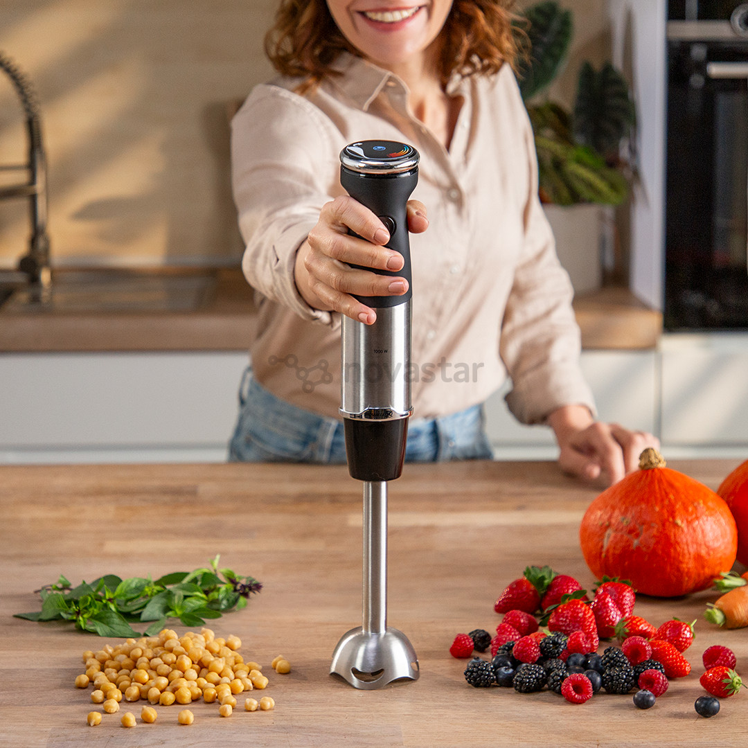 Tefal Quickchef+, 1000 W, juodas - Rankinis trintuvas