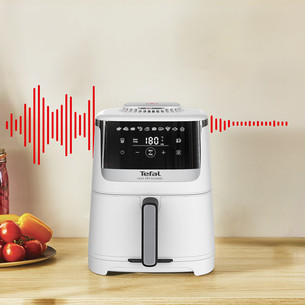 Tefal Easy Fry Silence, 1670 W, 5 L, balta - Karšto oro gruzdintuvė