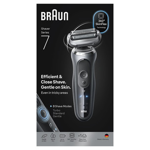 Braun, Series 7, Wet & Dry, серый - Бритва