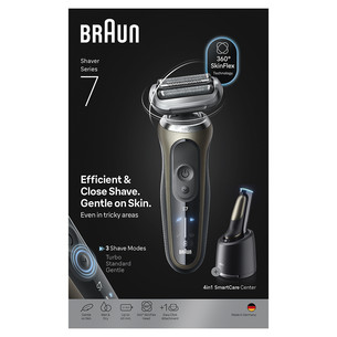 Braun Series 7, wet & dry, ruda - Barzdaskutė