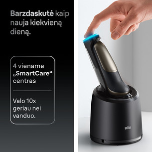 Braun Series 7, wet & dry, ruda - Barzdaskutė