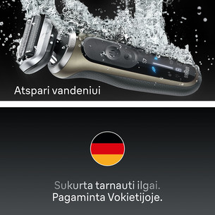 Braun Series 7, wet & dry, ruda - Barzdaskutė