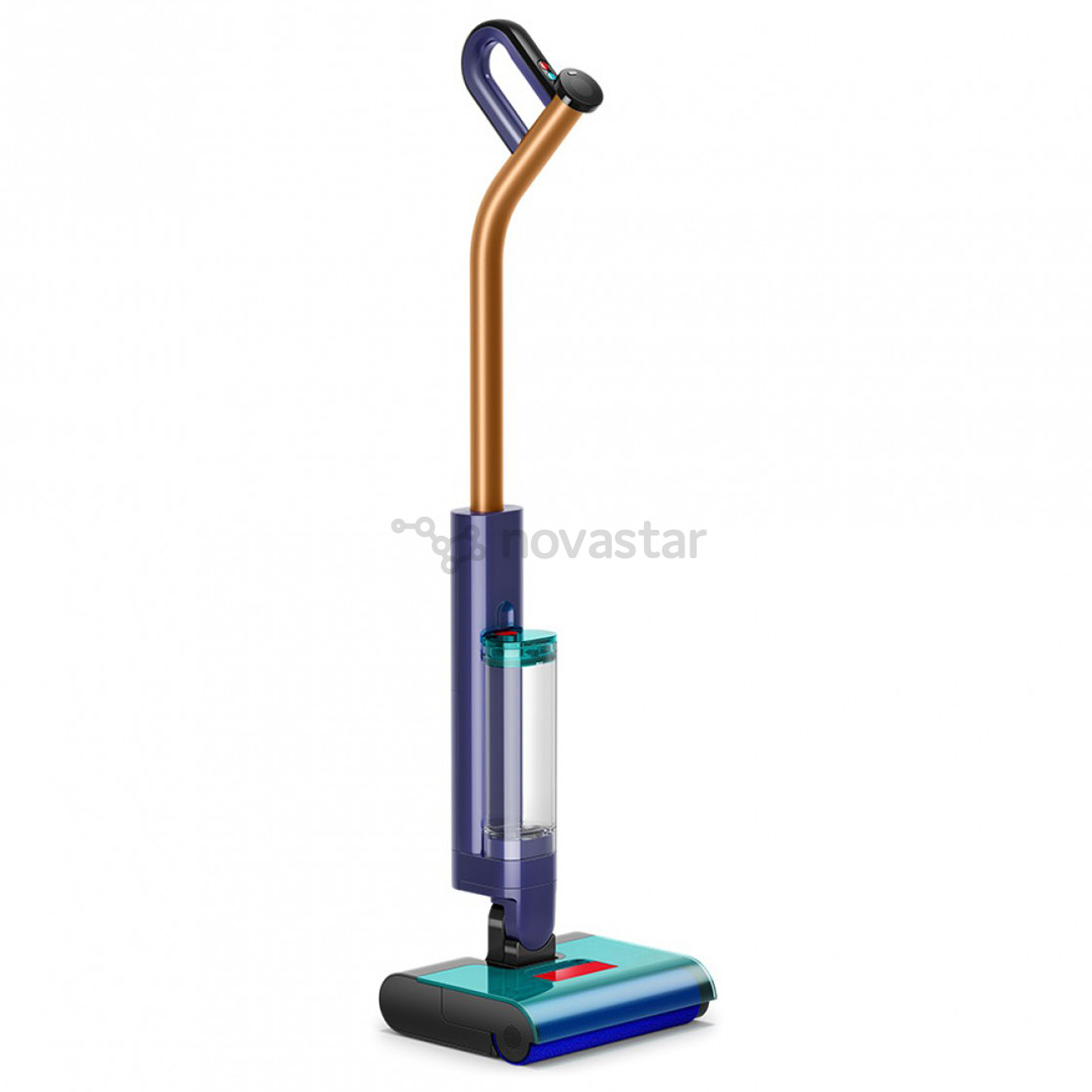 Dyson WR03 Clean + Wash Hygiene, сухая и влажная уборка, синий/медный - Беспроводной пылесос для твердых полов