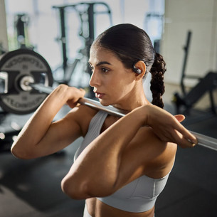 Shokz OpenFit 2+, juodos - Belaidės ausinės