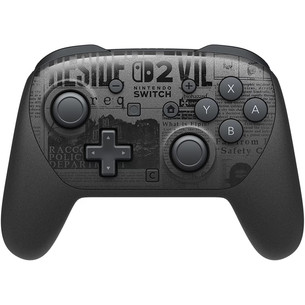 Nintendo Pro Controller Resident Evil Requiem Edition, Nintendo Switch 2, black - Wireless controller 045496321840