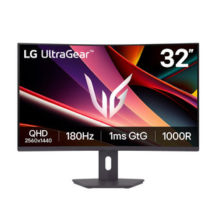 LG UltraGear G600A, 32'', QHD, VA, 180 Hz, lenktas, juodas - Monitorius 32G600A-B