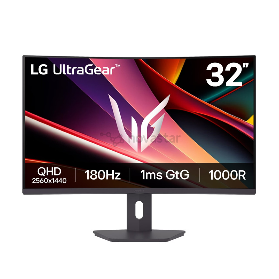 LG UltraGear G600A, 32'', QHD, VA, 180 Hz, lenktas, juodas - Monitorius 32G600A-B