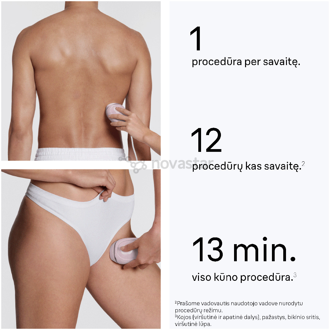 Braun Silk-expert Mini, розовый - Фотоэпилятор