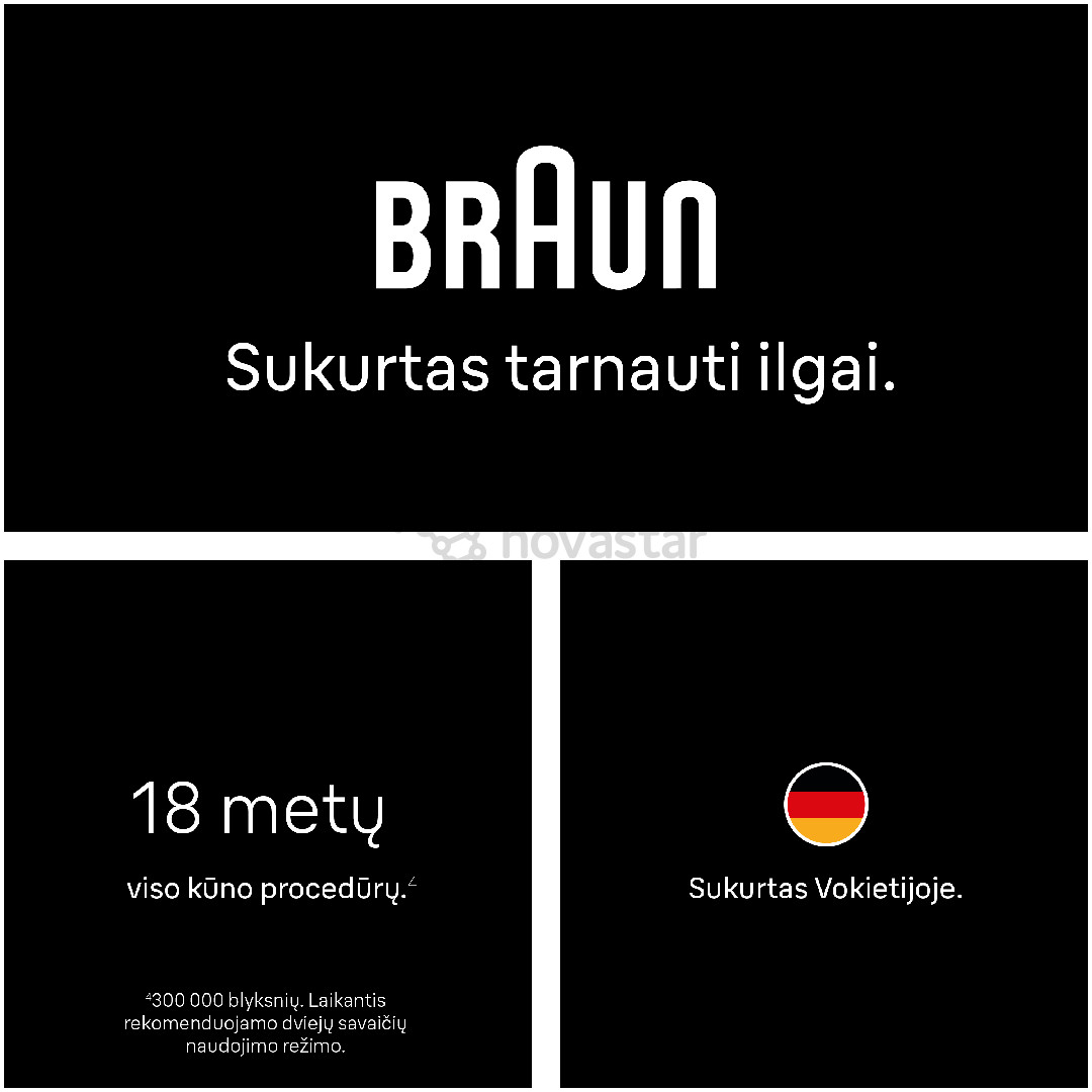 Braun Silk-expert Mini, розовый - Фотоэпилятор