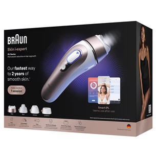 Braun Skin i·expert, baltas/rožinis - Fotoepiliatorius