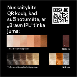 Braun Skin i·expert, baltas/rožinis - Fotoepiliatorius