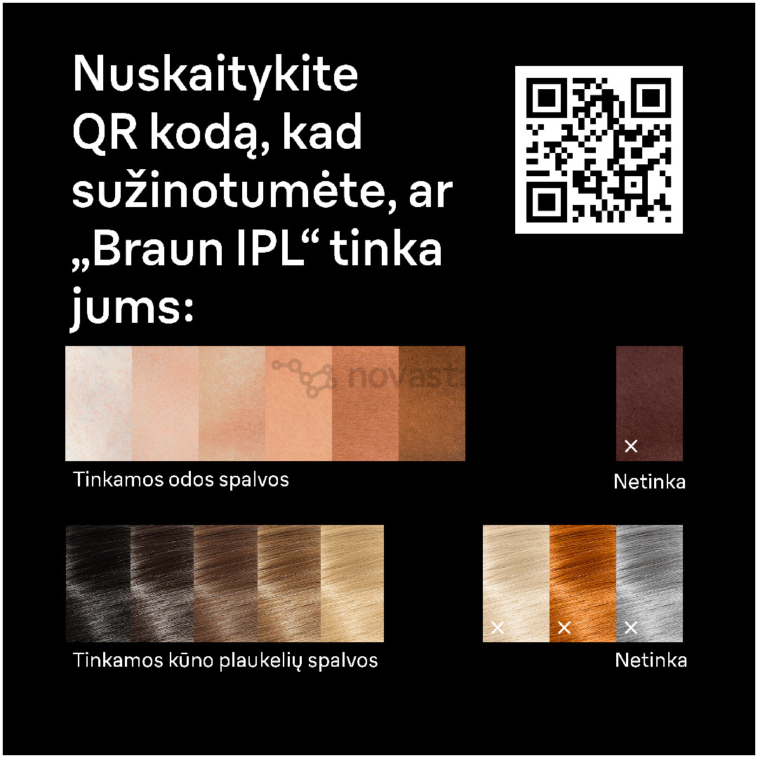 Braun Skin i·expert, baltas/rožinis - Fotoepiliatorius