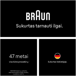 Braun Skin i·expert, baltas/rožinis - Fotoepiliatorius