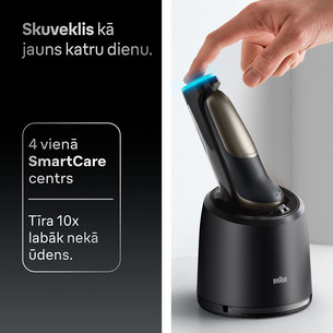 Braun Series 7, wet & dry, ruda - Barzdaskutė