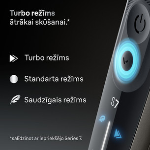 Braun Series 7, wet & dry, ruda - Barzdaskutė