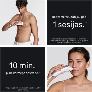 Braun Skin i·expert, baltas/rožinis - Fotoepiliatorius