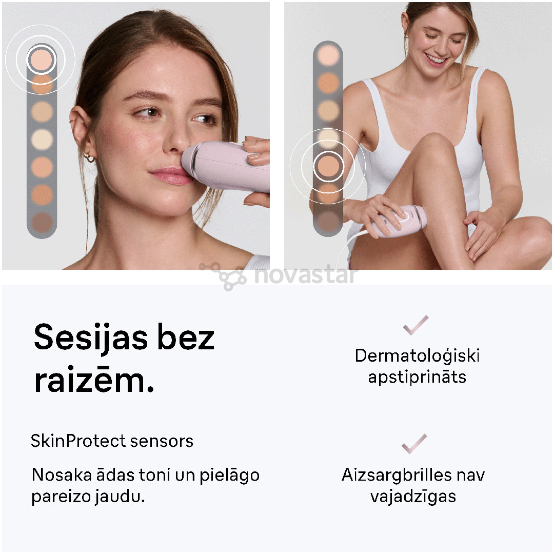 Braun Silk-expert Mini, rožinis - Fotoepiliatorius