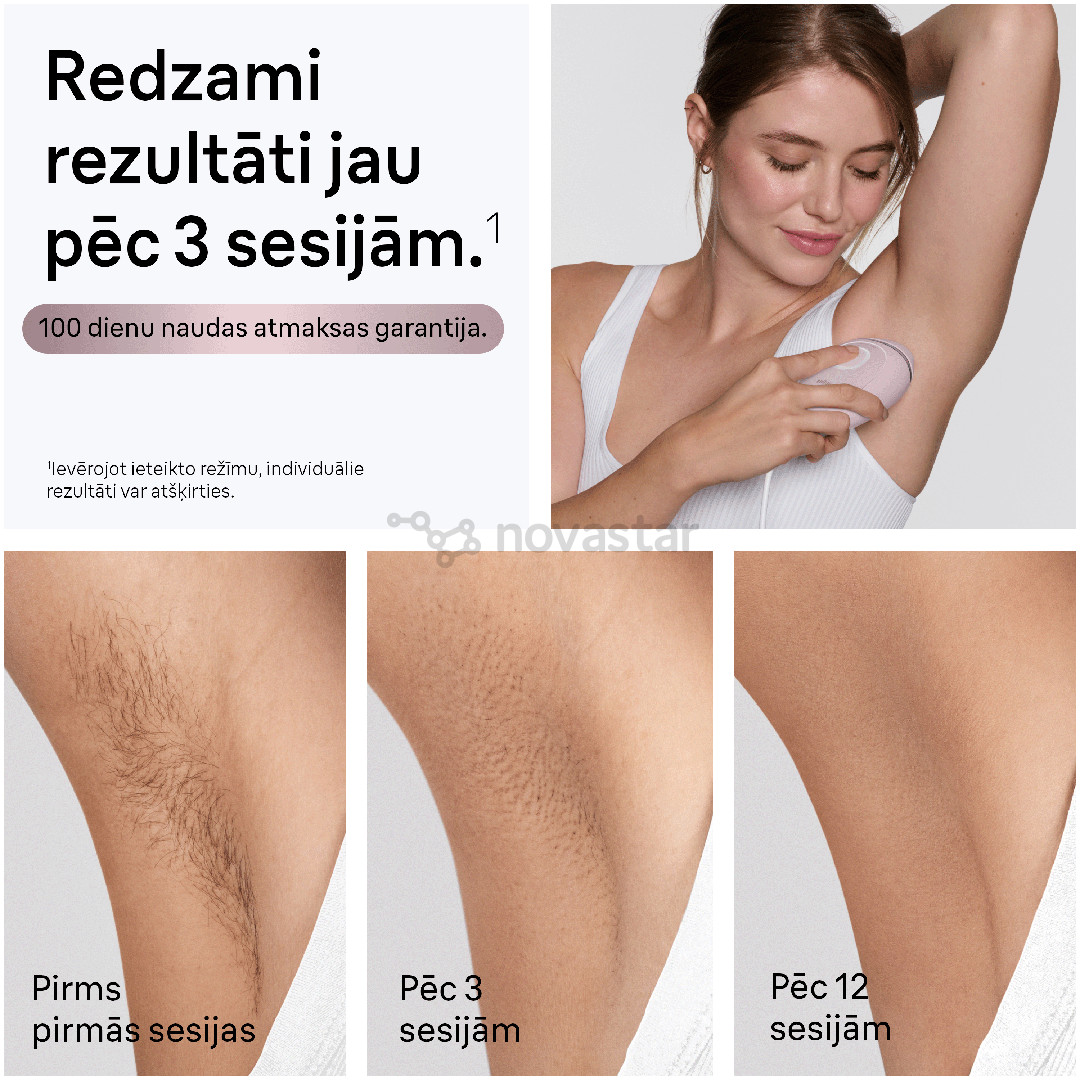 Braun Silk-expert Mini, розовый - Фотоэпилятор